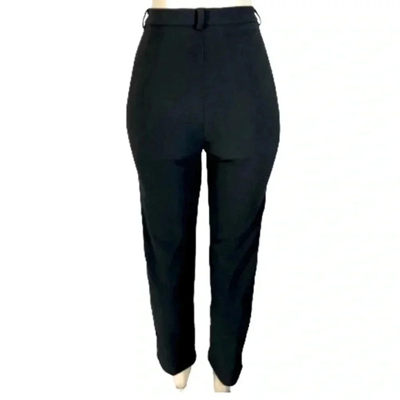 MITCHIE’S PANTS VINTAGE BLACK SUEDE CLASSIC  HIGH WAIST STRETCH SIZE MEDIUM - Picture 6 of 14